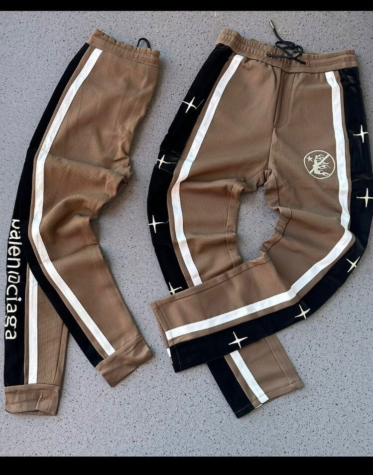 Straight trouser top and down