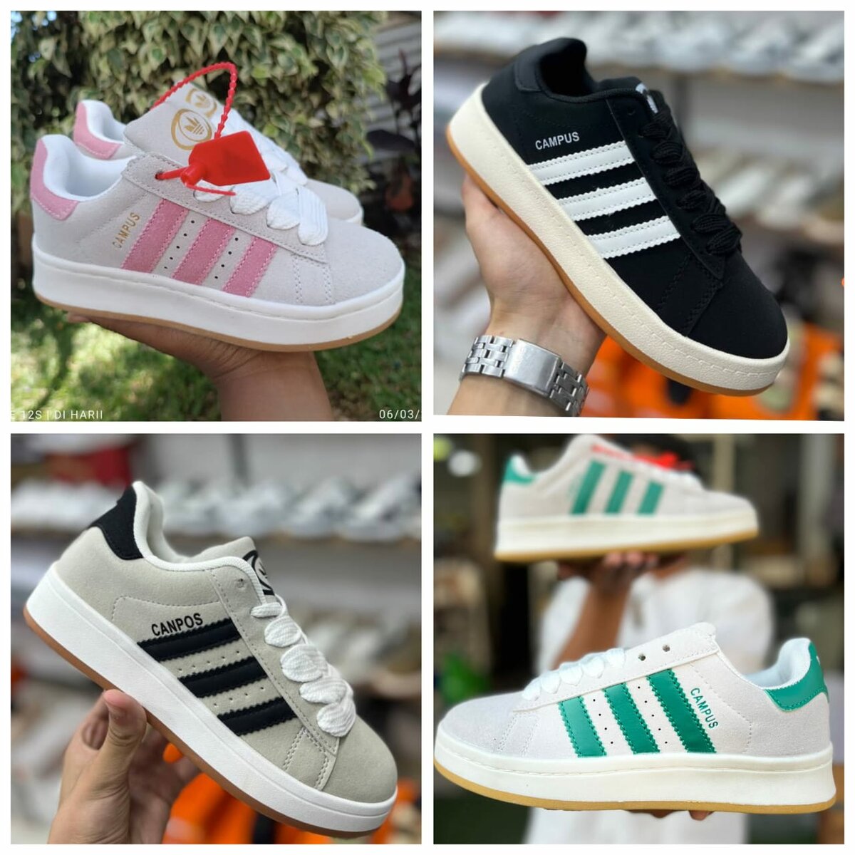 Baskets style décontracté