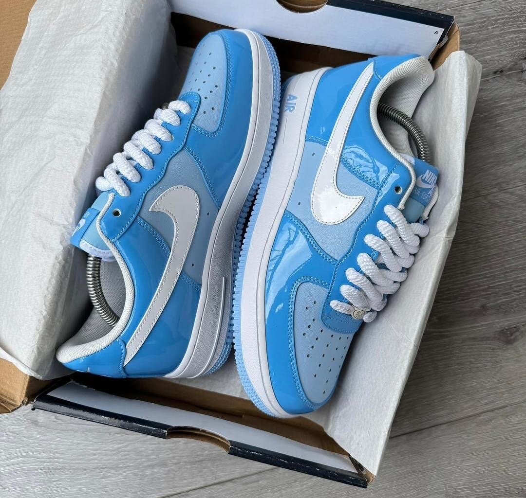 Baskets Air Force 1 Bleu Ciel