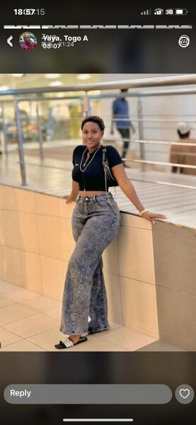 Pantalon jeans femme