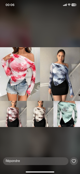T-shirts femme en coton