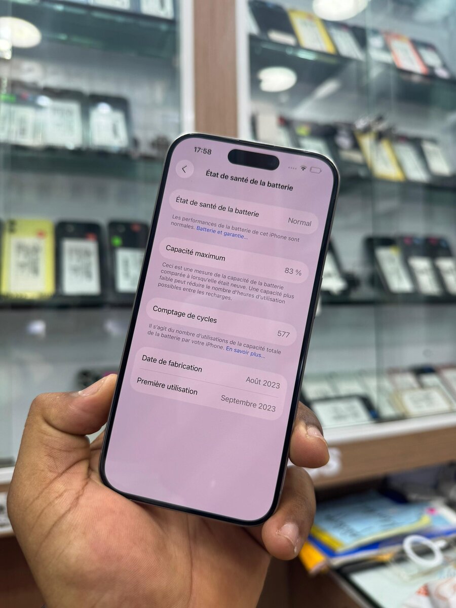 Iphone 15 pro 256 Go