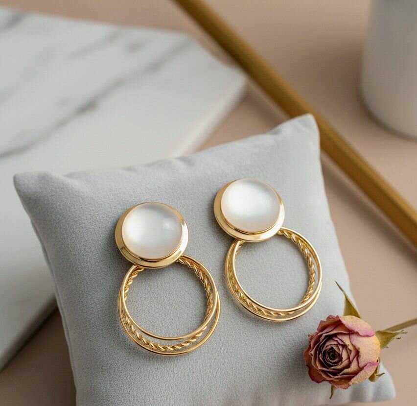 Boucles d'oreilles élégantes