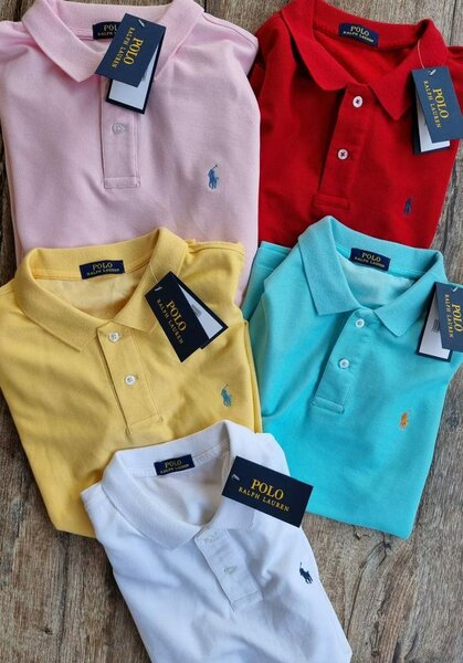Polos colorés pour hommes