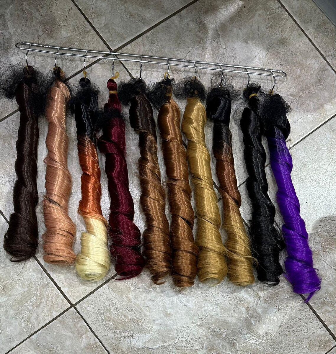 Mèches Synthétiques Colorées