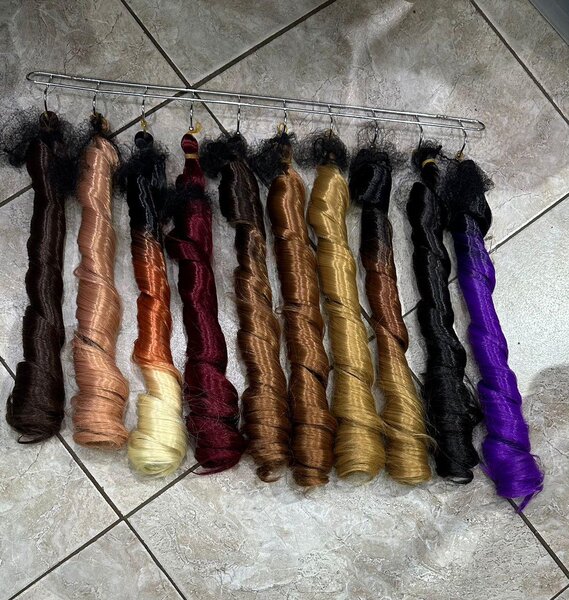 Mèches Synthétiques Colorées