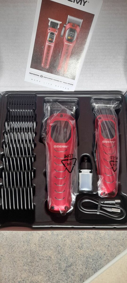 Tondeuse Coupe-Cheveux Professionnelle Geemy