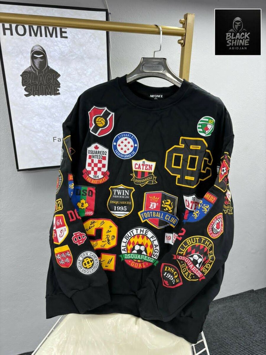 Sweatshirt Patchwork Style