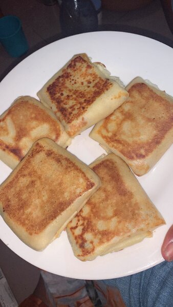 Crêpes fourrées maison