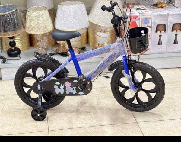 Vélo Enfant Coloré avec Roulettes