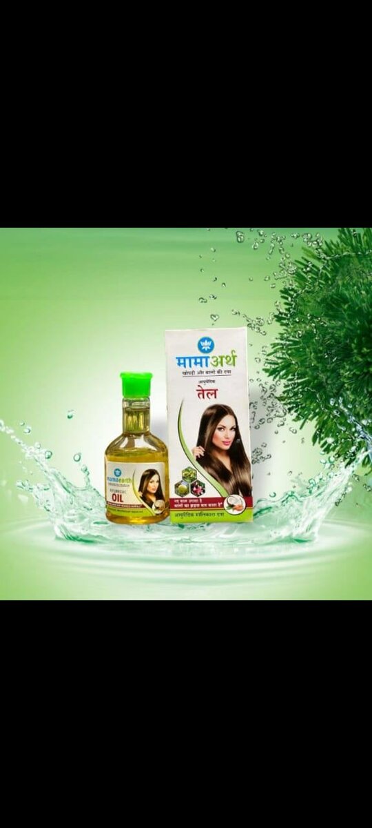Mama earth hair oil
