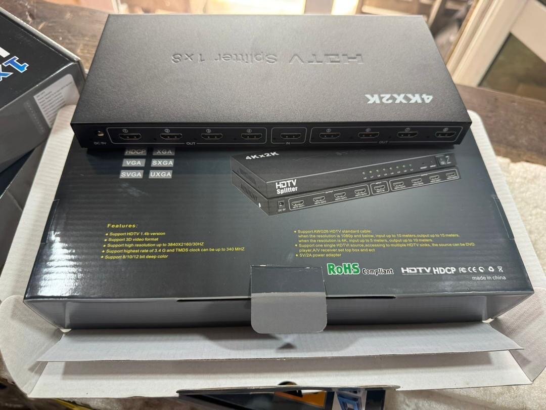 Répartiteur HDMI 1x8 4K UHD