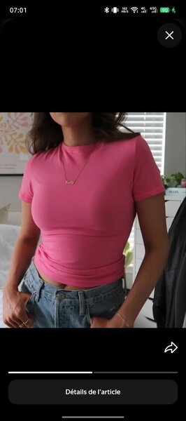 T-shirt basique femme