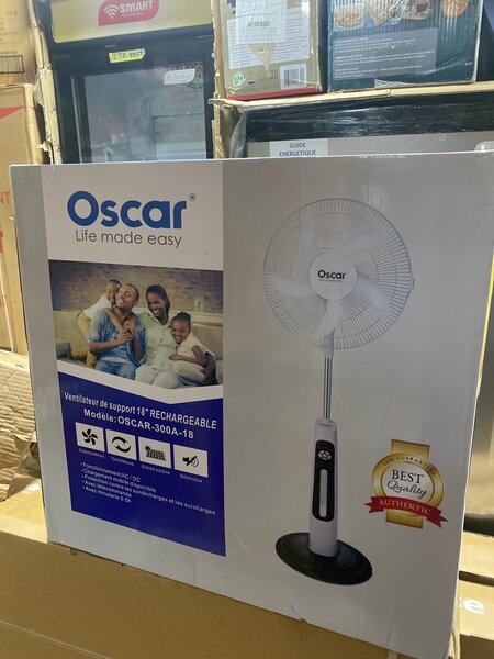 Ventilateur rechargeable 18” Oscar