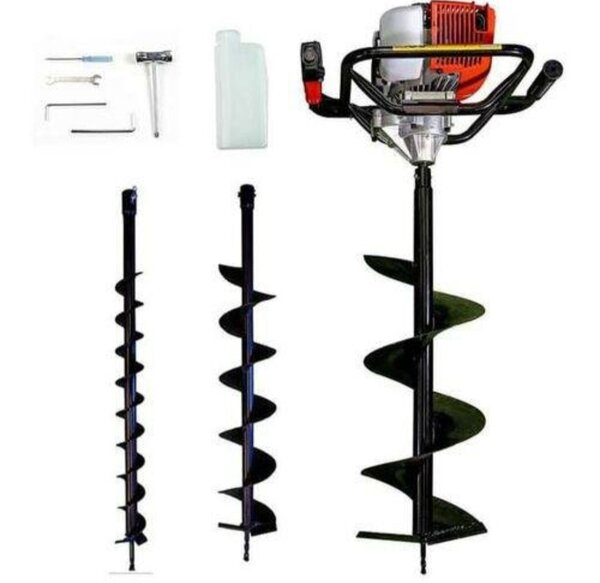 Tarière à moteur puissant