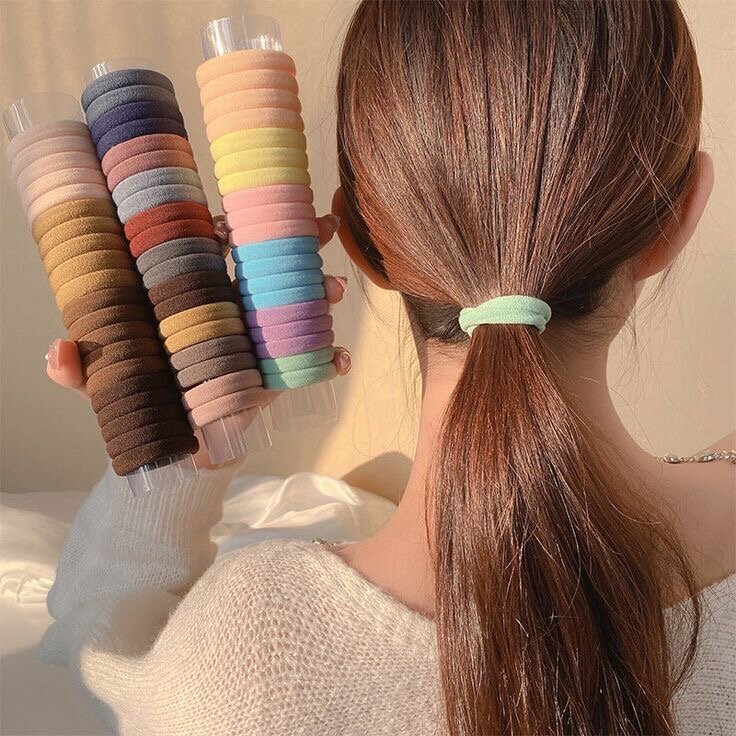 Élastiques à cheveux colorés