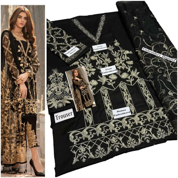 Khaddar 3 Peace Suit