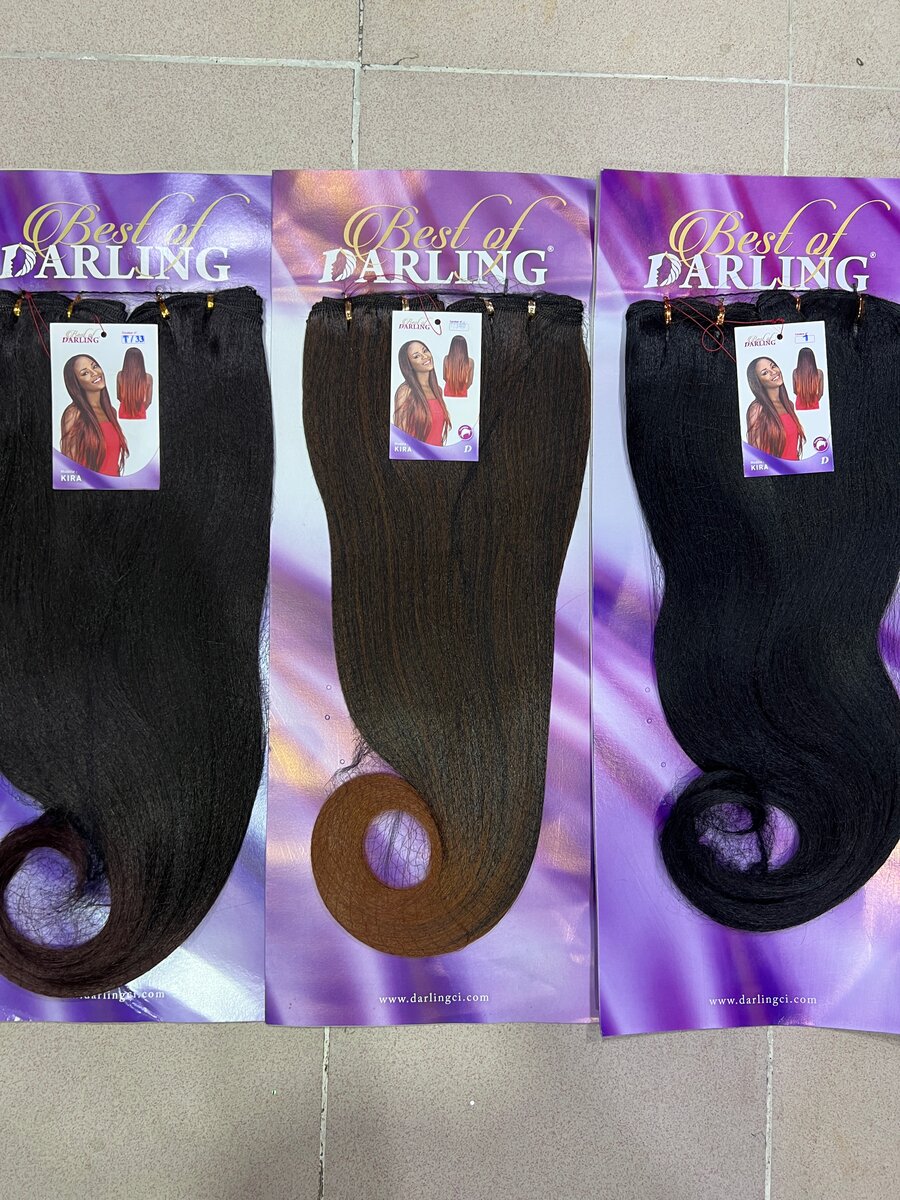Extensions cheveux synthétiques