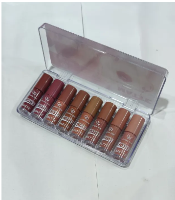 Lip Gloss Matte And Lip Tint Pack of 8