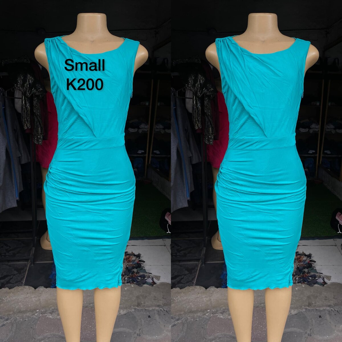 Stylish and high-quality women's dress blue