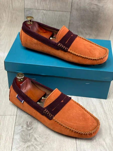 Mocassins en daim élégants pour hommes