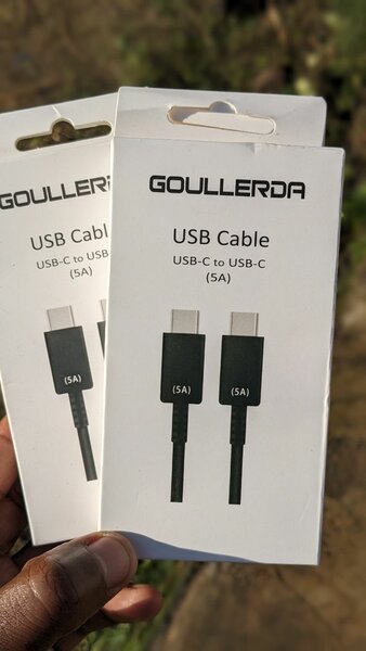 type C to C fast phone charging cables