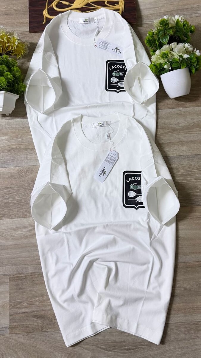 T-shirts en coton imprimé