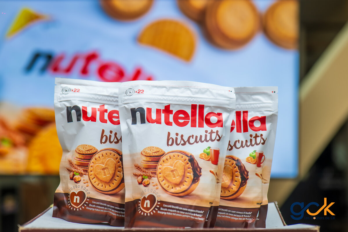 Pack de 3 Biscuits Nutella