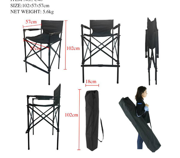 Chaise Haute Pliable Extérieure