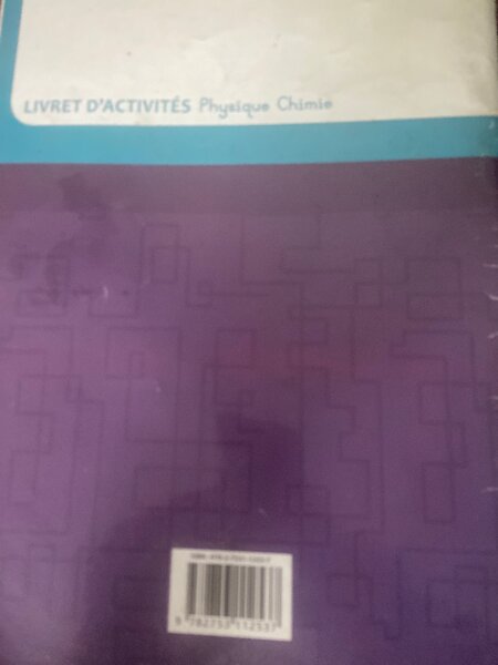 Livret d'Activités Physique-Chimie 6e