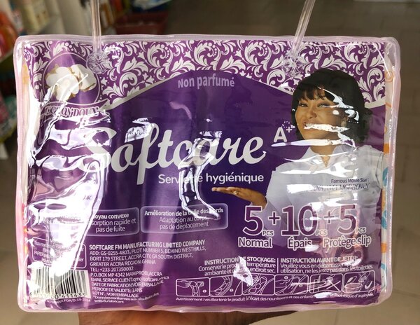 Serviettes hygiéniques Softcare