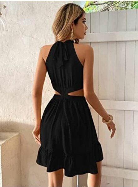 Uk polysilk dress