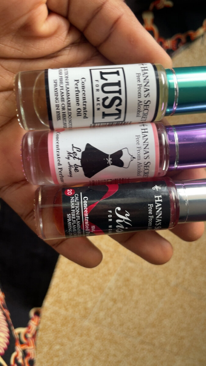 Parfums à huile homme femme