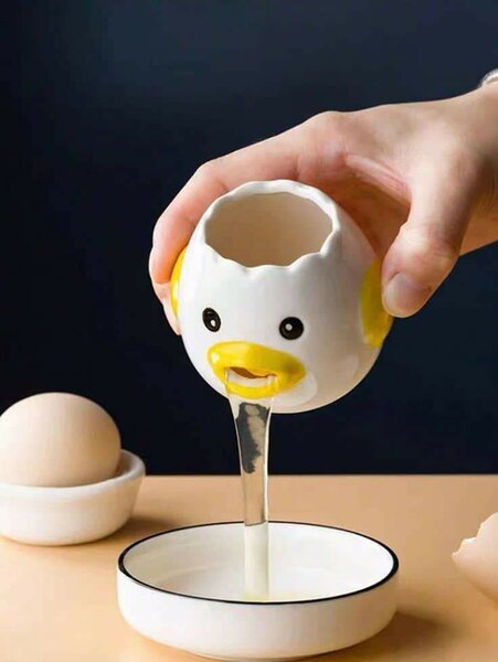 Séparateur de blancs d'œufs mignon