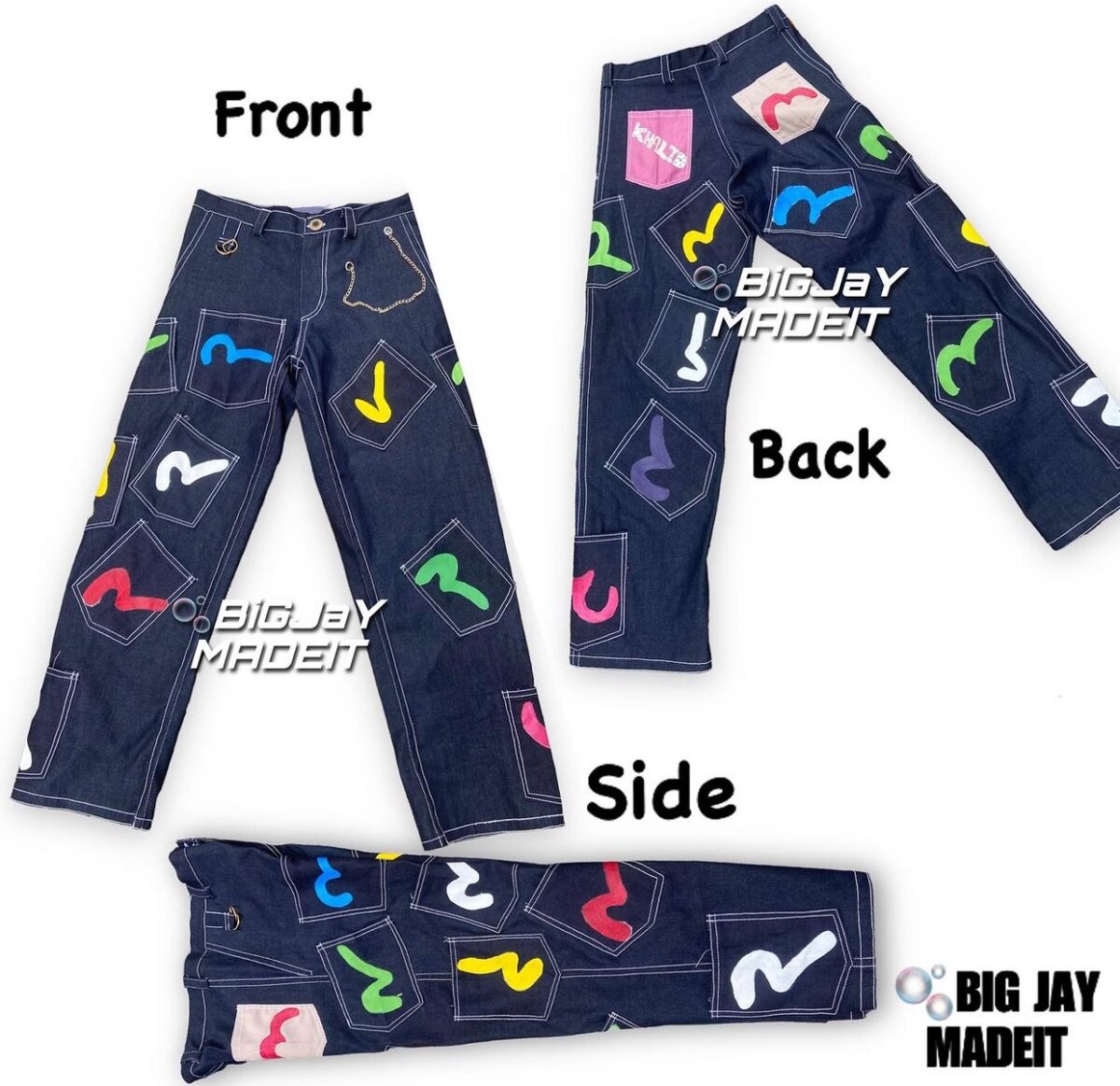 Customized Fashion jeans