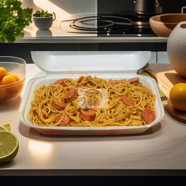 Spaghettis à la saucisse