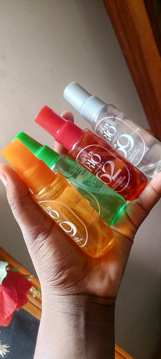 Mini sprays parfumés