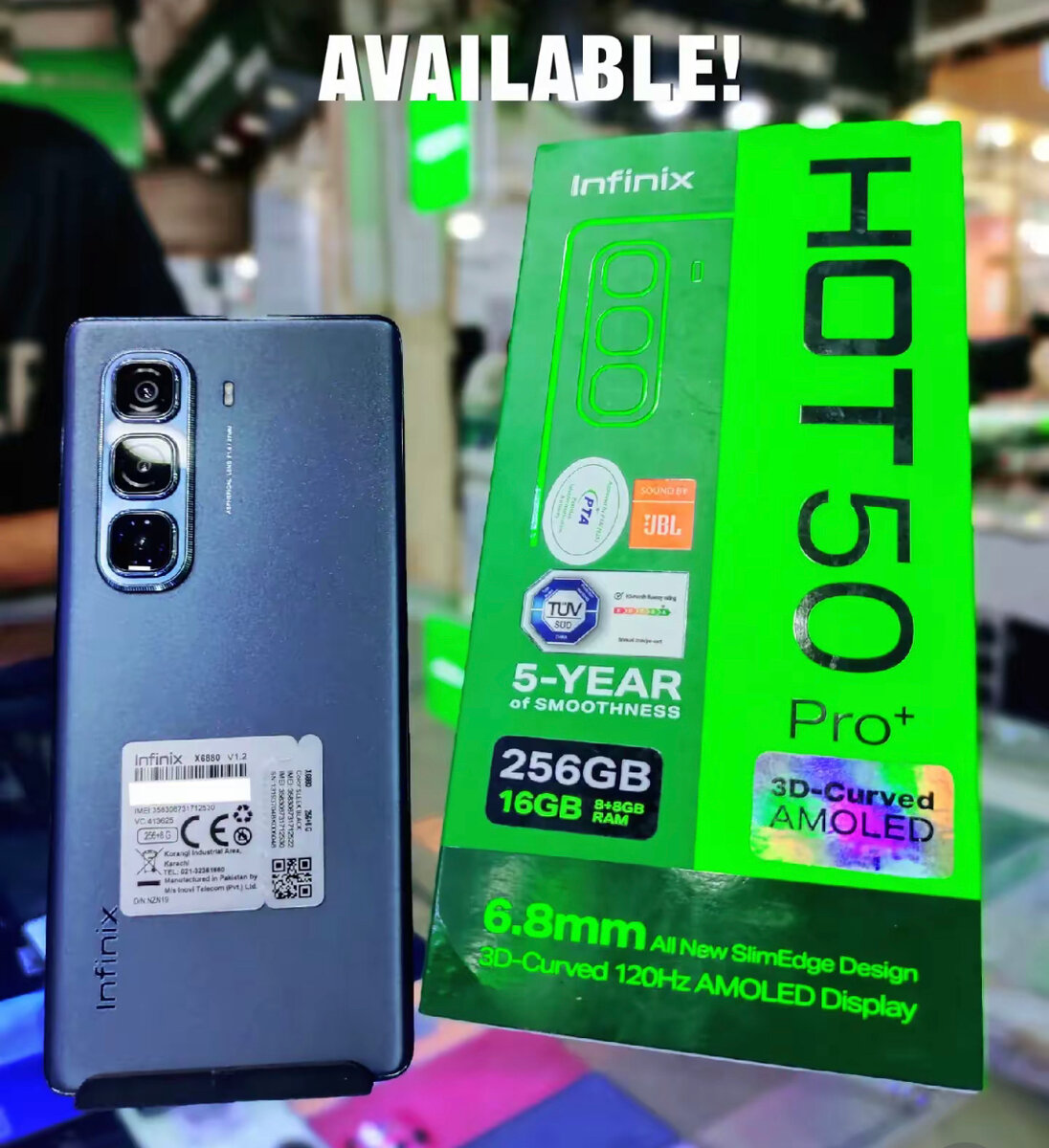 Infinix Hot50 Pro+ (5G)