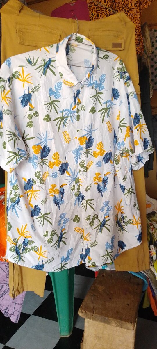 Chemise hawaïenne colorée