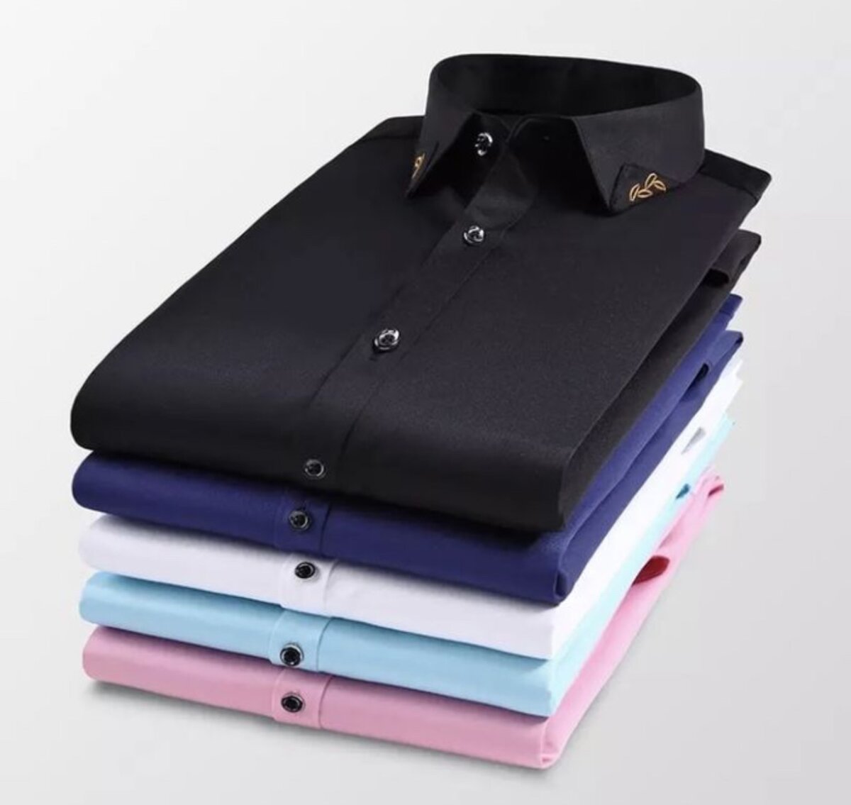 Long Sleeve Shirt - 5 Pieces - Multicolor