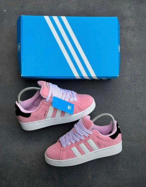 Baskets roses enfant Adidas