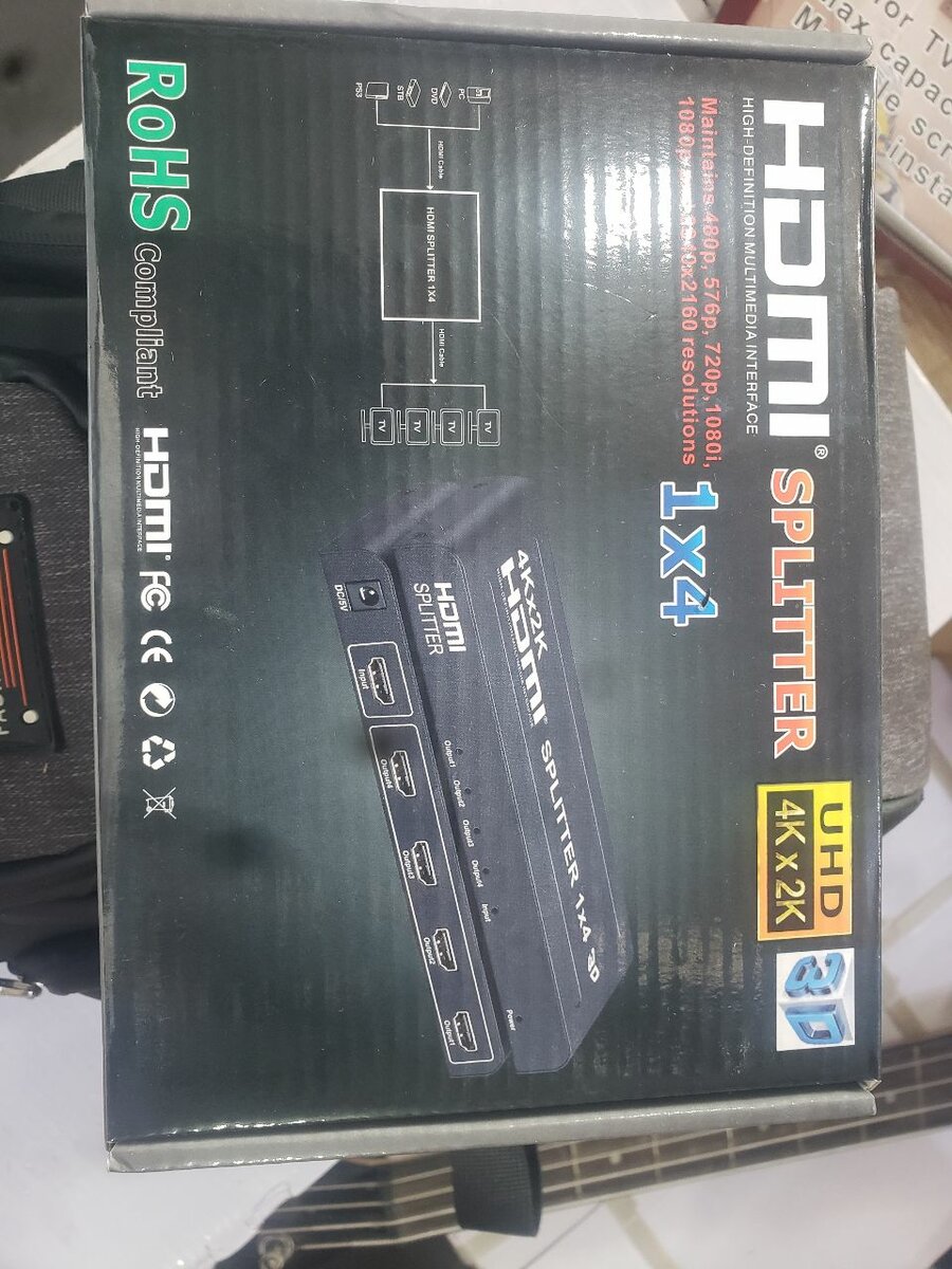 HDMI Splitter 1x4 UHD 4K