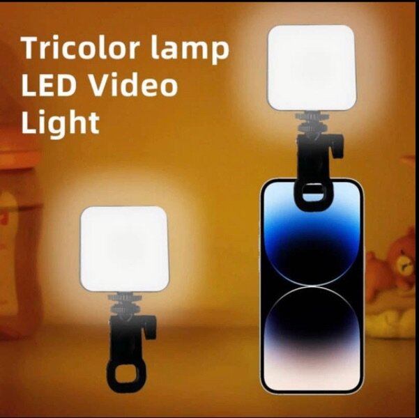 Lampe LED Tricolore Clip