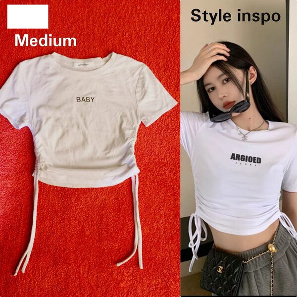 Salaula crop tops and tops