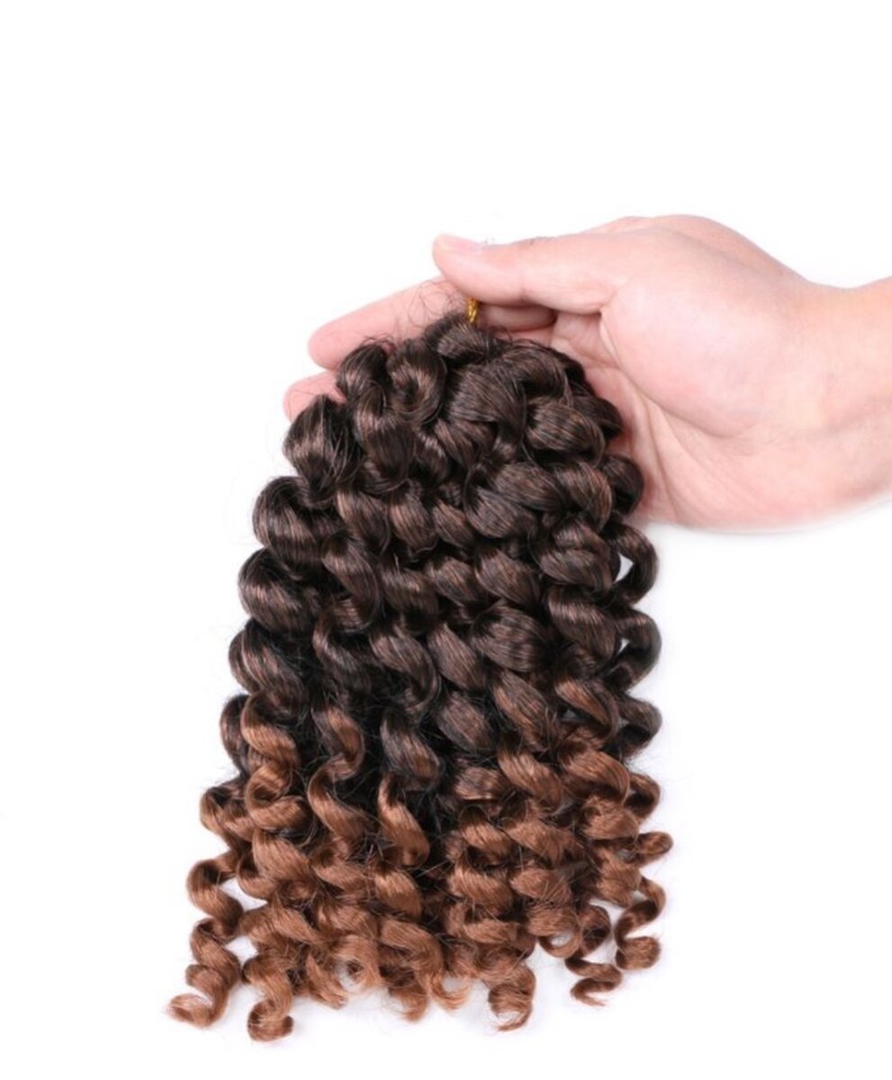 8inch Layered Braided Wig - Bronze