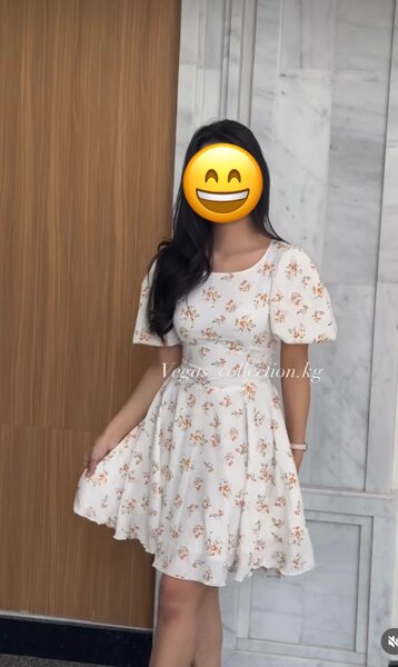 Цветочное летнее платье