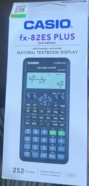Casio FX82es Plus