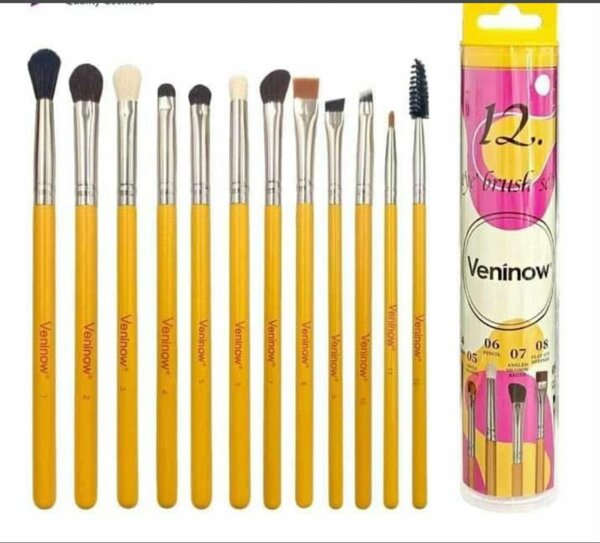 Set de 12 Pinceaux Maquillage