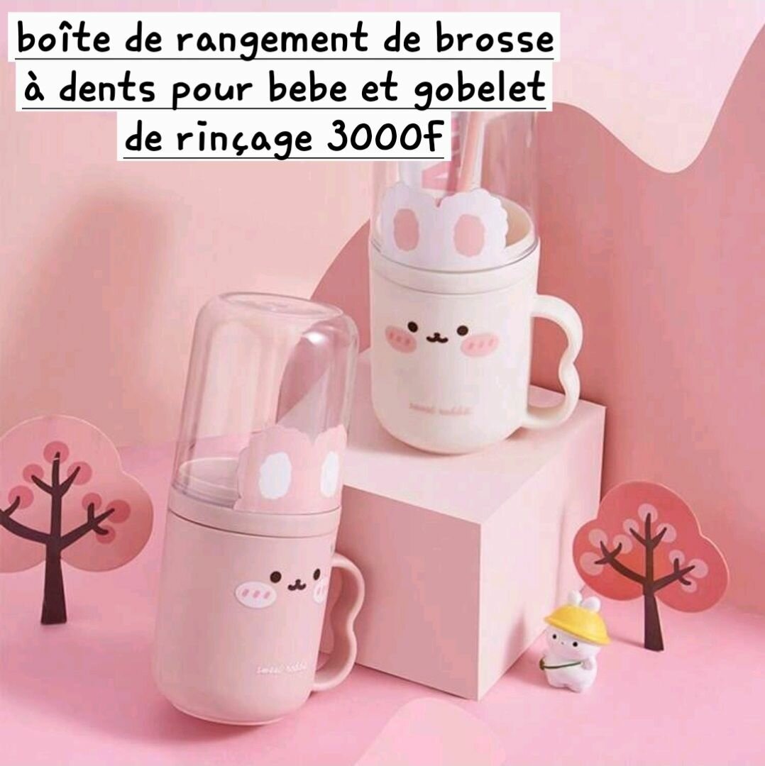 Set dentifrice enfant mignon