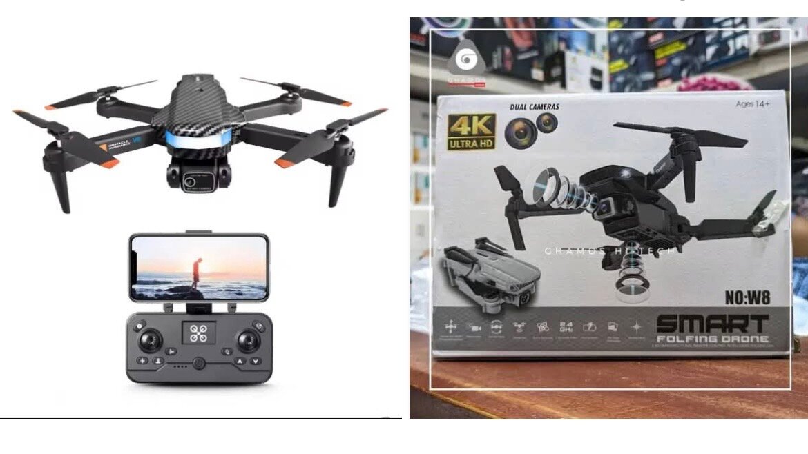 Drone pliable 4K avec caméra